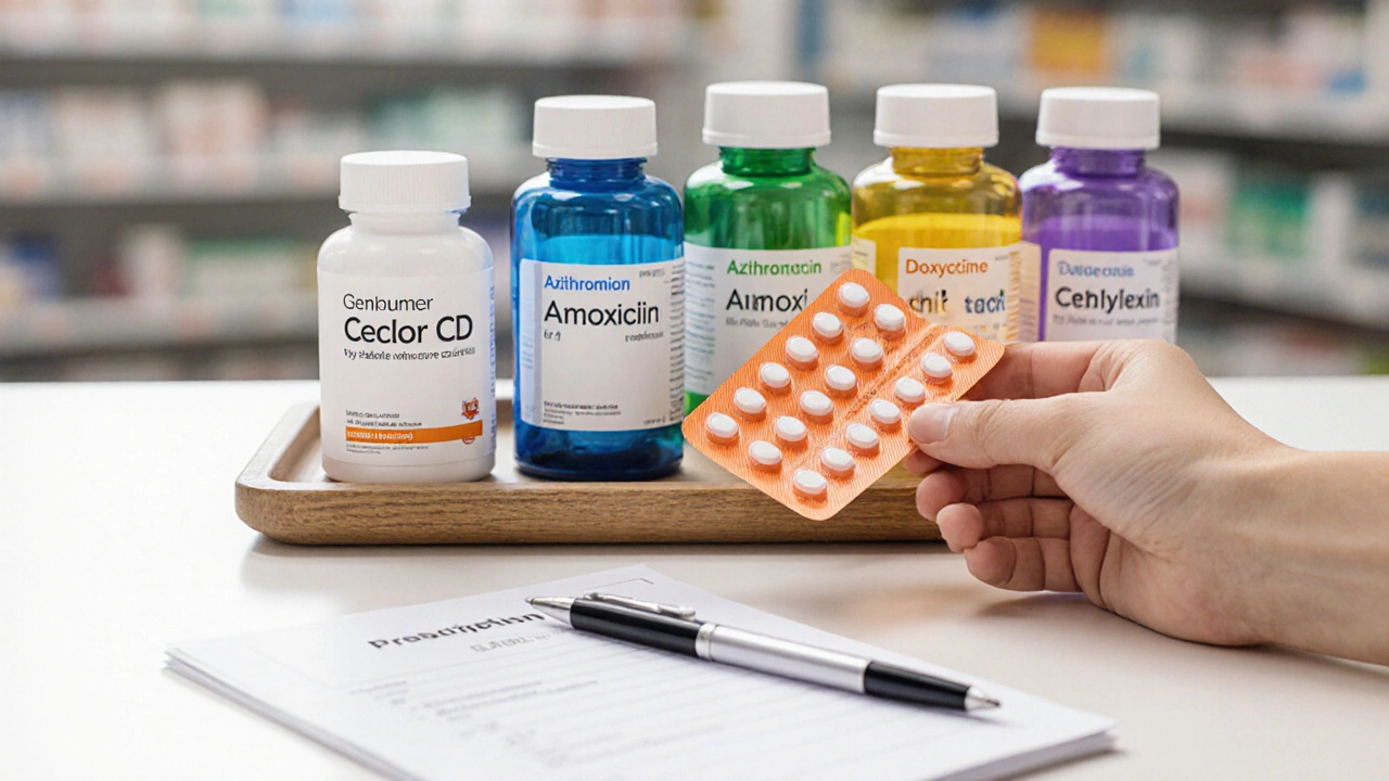 Ceclor CD (Cefaclor) vs. Common Antibiotic Alternatives - Full Comparison