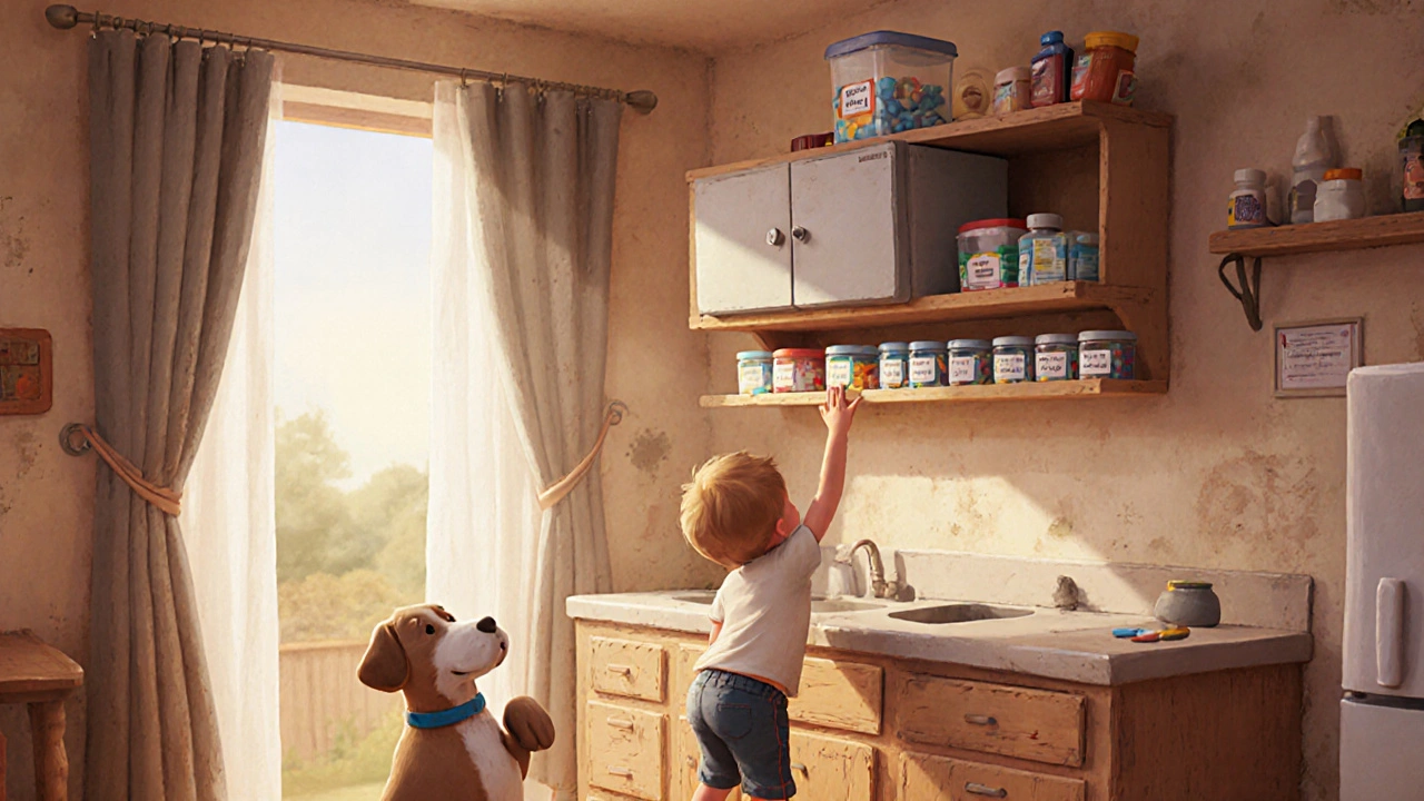 How to Keep Medications Away from Children and Pets at Home