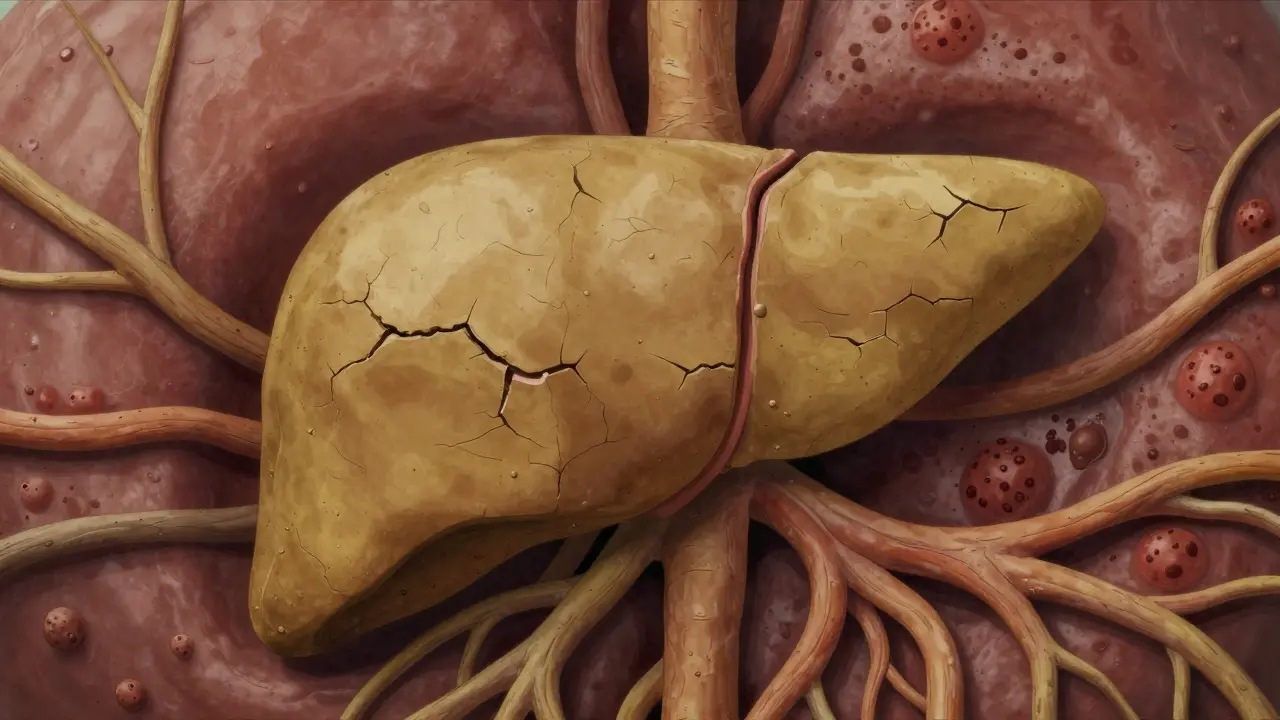 Cirrhosis: Understanding Liver Scarring, Failure Risk, and Transplantation