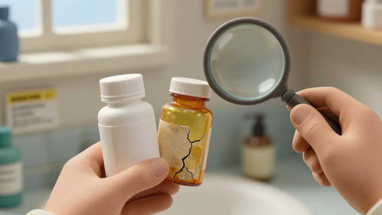 How to Recognize Changes in Color, Odor, or Texture in Expired Drugs